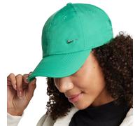 Berretto da tennis Nike Dri-Fit Club Unstructured Metal Swoosh Cap - Verde (L/XL)