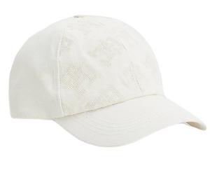 Berretto da tennis Tommy Hilfiger Iconic Monogram - weathered white - Bianco
