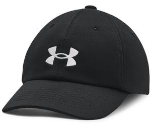 Berretto da tennis Under Armour Girls Play Up Cap - black/halo gray - Nero