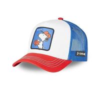 Berretto da uomo e donna Snoopy, berretto Trucker originale e regolabile, bianco, Taglia Unica