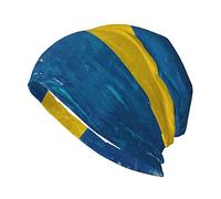 Berretto Denmark Flag 5 Print Cappello A Cuffia Running | Elastico Beanie Cap Termico Berretto Da Uomo per Trekking Sci