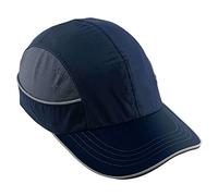 Berretto di sicurezza, stile cappello da baseball, comoda protezione per la testa, tesa lunga, extra large Skullerz 8950XL, blu navy