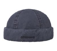 Berretto Docker Delave Organic Cotton by Stetson blu scuro S (54-55 cm)