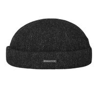 Berretto Docker Lavoy Herringbone by Stetson antracite M (56-57 cm)