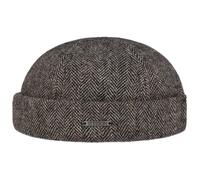 Berretto Docker Lavoy Herringbone by Stetson beige scuro L (58-59 cm)