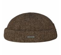 Berretto Docker Lavoy Herringbone by Stetson marrone XXL (62-63 cm)