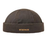 Berretto Docker Old Cotton Winter by Stetson marrone M (56-57 cm)
