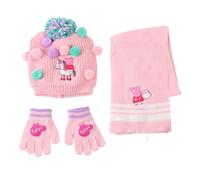 Berretto e Guanti Peppa Pig Rosa