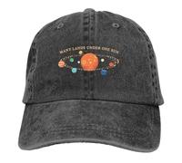 Berretto Estivo Visiera Parasole Il Sistema Solare Hip Hop Caps Molte Terre sotto Un Sole Cappello Cowboy Cappelli con Visiera Calore Invernale