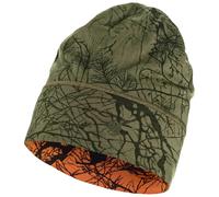 Fjallraven 87170-626-261 Lappland Beanie/Lappland Beanie Berretto Unisex - Adulto Green Camo-Orange Multi Camo Taglia OneSize