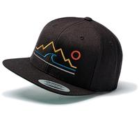 Berretto Flexfit Snapback : montagne campagna e mare - cappellino per gli amanti della natura, da uomo, da donna, per attività all'aria aperta, per cacciatori, alberi e foreste, accessori da