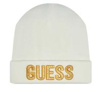 Berretto Guess Logo Con Strass Ricamato Bambina