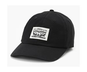Berretto Heritage maxi logo Nero TU