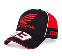 Berretto Honda Racing Team MotoGp Marc Marquez 93 in Cotone Cappello Sportivo