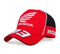 Berretto Honda Racing Team MotoGp Marc Marquez 93 in Cotone Cappello Sportivo