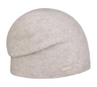 Berretto in Cachemire Uni Headsock by Seeberger grigio chiaro One Size