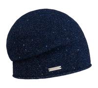Berretto in Cachemire Vanjessa by Seeberger blu scuro One Size