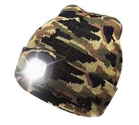 BERRETTO IN LANA CON LUCE FRONTALE LED RICARICABILE