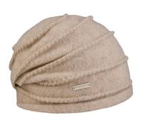 Berretto in Lana Follata Uni Headsock by Seeberger beige One Size