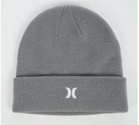 Berretto in maglia con polsino Hurley da uomo ~ Icon grigio