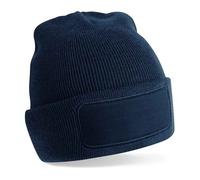 Berretto In Maglia Riciclato Beechfield Originale Da Sci NERO GRIGIO O BLU
