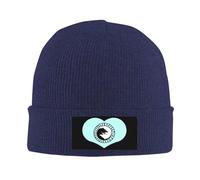 Berretto in Maglia The Wolf of Yin And Yang Berretto Elasticizzata Sportivo Cappello Invernale per Corsa Uomini Ciclismo