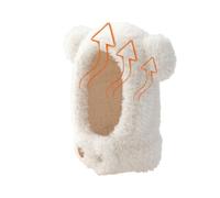 Berretto in pelliccia, passamontagna in peluche con protezione del collo, berretto per il tempo freddo, per donne e ragazze, per l'inverno, autunno, neve, sci, bicicletta, all'aperto e uso