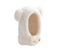 Berretto in pelliccia | Passamontagna in peluche con protezione del collo, cappello autunnale, per donne e ragazze, per la neve e sci, ciclismo, viaggi, passeggiate all'aria aperta e quotidiana