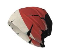 Berretto in Seta di Latte da Uomo Skullcap con Malta Bandiera Nazionale Comodo Traspirante Morbido Cappello Invernale per Uomo E Donna Idea Regalo Sciarpa per La Testa