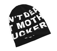 Berretto Invernale Ain't Dead Yet Mother Fuckers Cappello Invernale Morbido Berretto in Maglia Confortevole Beanie Hat per Campeggio Running Inverno