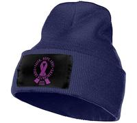 Berretto Invernale Alzheimer'S Awareness Black Beanie Hat Per Campeggio | Berretto in Maglia Classics Cappello Beanie Per Running