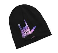 Berretto Invernale ASL I Love You Sign Language Cappello Beanie Morbido Cappello Invernale Confortevole Berretto in Maglia per All'Aperto Arrampicata Running