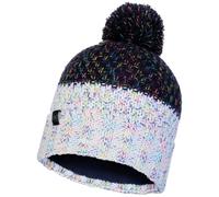Berretto invernale Buff Janna da donna in maglia e polare con pompon