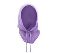 Berretto invernale da donna: berretto in cotone balaclava caldo morbido cappuccio lavorato a maglia antivento cappello sport e outdoor maschera viso solido cappello passamontagna Beanie cappelli