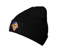 Berretto Invernale Hand Tear Flag of Togo Cappello Invernale Morbido Berretto in Maglia Classics Beanie Hat per Pesca Sci Running