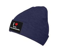 Berretto Invernale I Love North Rhine-Westphalia Berretto in Maglia Morbido Cappello Beanie Confortevole Cappello Invernale per Sci Alpinismo Pesca