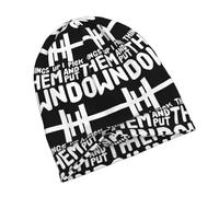 Berretto Invernale I Pick Things Up & Put Them Down Cappello Invernale Traspirante Berretto in Maglia Morbido Beanie Hat per Campeggio Running Inverno