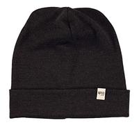 Berretto invernale in 100% lana merino, da uomo e da donna, cappello da orologio, colore: marrone scuro