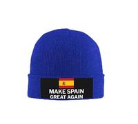 Berretto invernale in maglia "Make Spain Great Again", caldo e morbido.