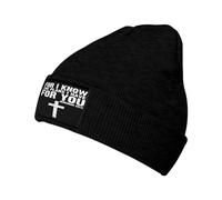Berretto Invernale Jeremiah 29:11 Verse Jesus Christianty Cappello Invernale Elasticizzato Berretto in Maglia Confortevole Cappello Beanie per Arrampicata Running Ciclismo