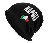 Berretto Invernale Naples Italy Italian Flag Cappello Invernale Morbido Cappello Beanie Confortevole Berretto in Maglia per Ciclismo Running Arrampicata