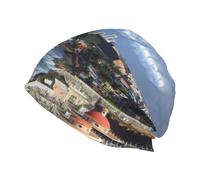 Berretto Invernale Puerto Rico Berretto in Maglia Traspirante Beanie Hat Classics Cappello Invernale per Inverno Running Ciclismo