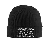 Berretto Invernale Puerto Rico Flag Cappello Invernale Morbido Berretto in Maglia Confortevole Beanie Hat per Campeggio Ciclismo Running