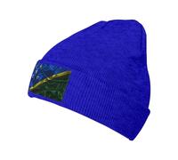 Berretto Invernale Silk Style Flag of The Solomon Islands Cappello Invernale Classics Beanie Hat Traspirante Cappello Beanie per Campeggio Ciclismo Running