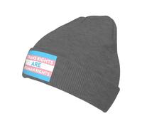 Berretto Invernale Trans Rights Are Human Rights LGBT Berretto in Maglia Traspirante Beanie Hat Classics Cappello Invernale per Running Ciclismo Campeggio