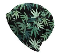 Berretto Invernale Weed Marijuana Cappello Invernale Morbido Berretto in Maglia Confortevole Cappello Beanie per All'Aperto Arrampicata Running