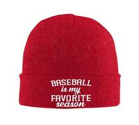 Berretto Invernali Baseball is My Favorite Season Unisex Cappello Running Calda Beanie Invernale Cappelli per All'aperto Moto Sci