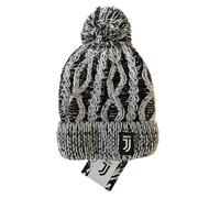 Berretto Juventus Invernale Pon Pon Bicolore - Cappello Cotone- 131073