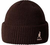 Berretto Kangol Cuffia in Misto Acrilico Unisex Marrone Scuro