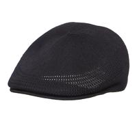 Kangol Coppola Tropic 507 Ventair Cappello Piatto Berretto Estivo M (56-57 cm) - Nero